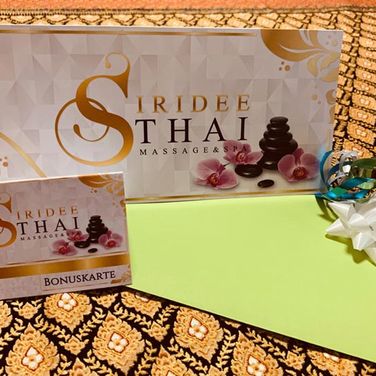 Siridee Thai Massage - Geschenkgutschein